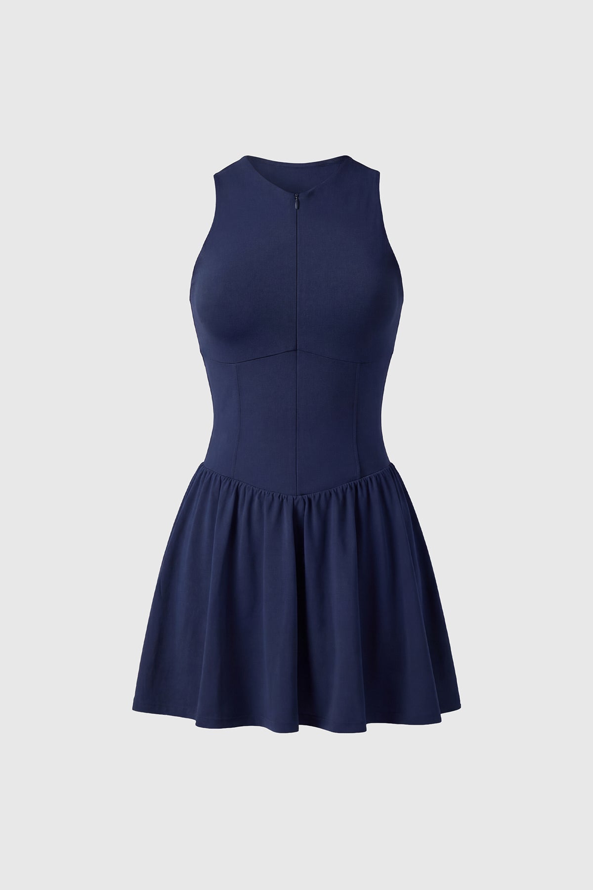 Match Mode Tennis Dress in Navy