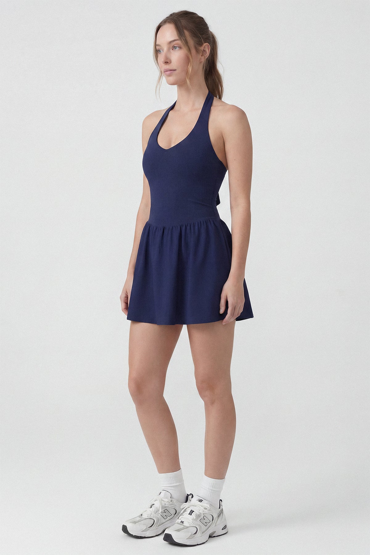 Ace Affair Tennis Dress in Navy
