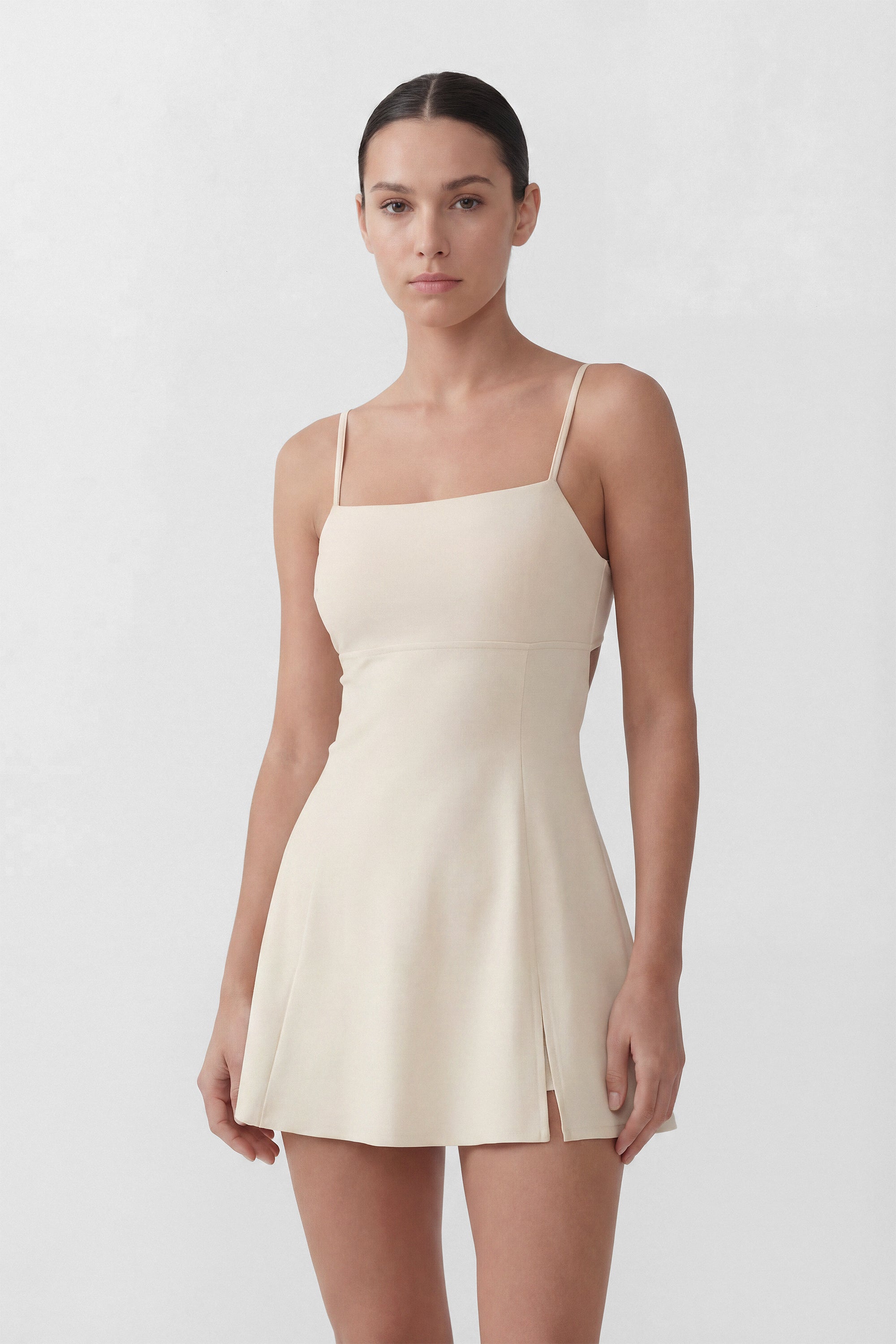 Weekend Volley Tennis Dress in Ivory
