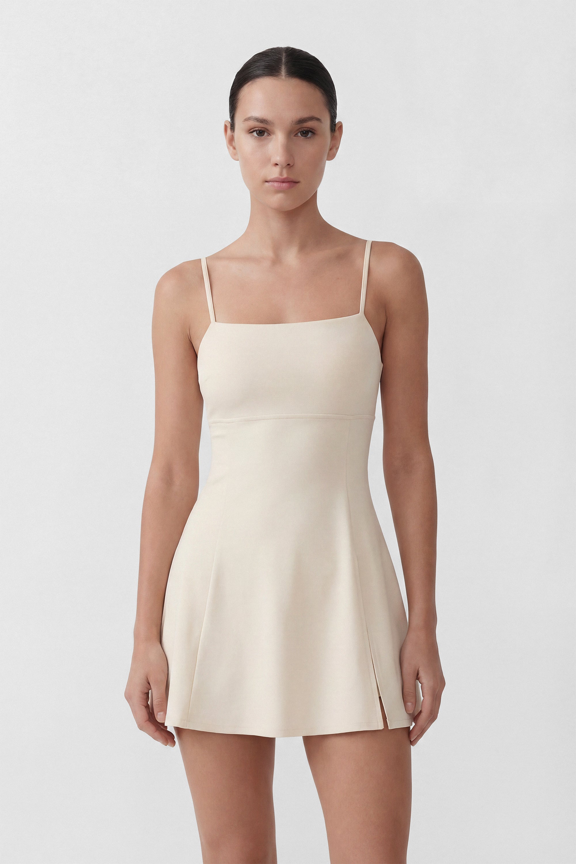 Weekend Volley Tennis Dress in Ivory