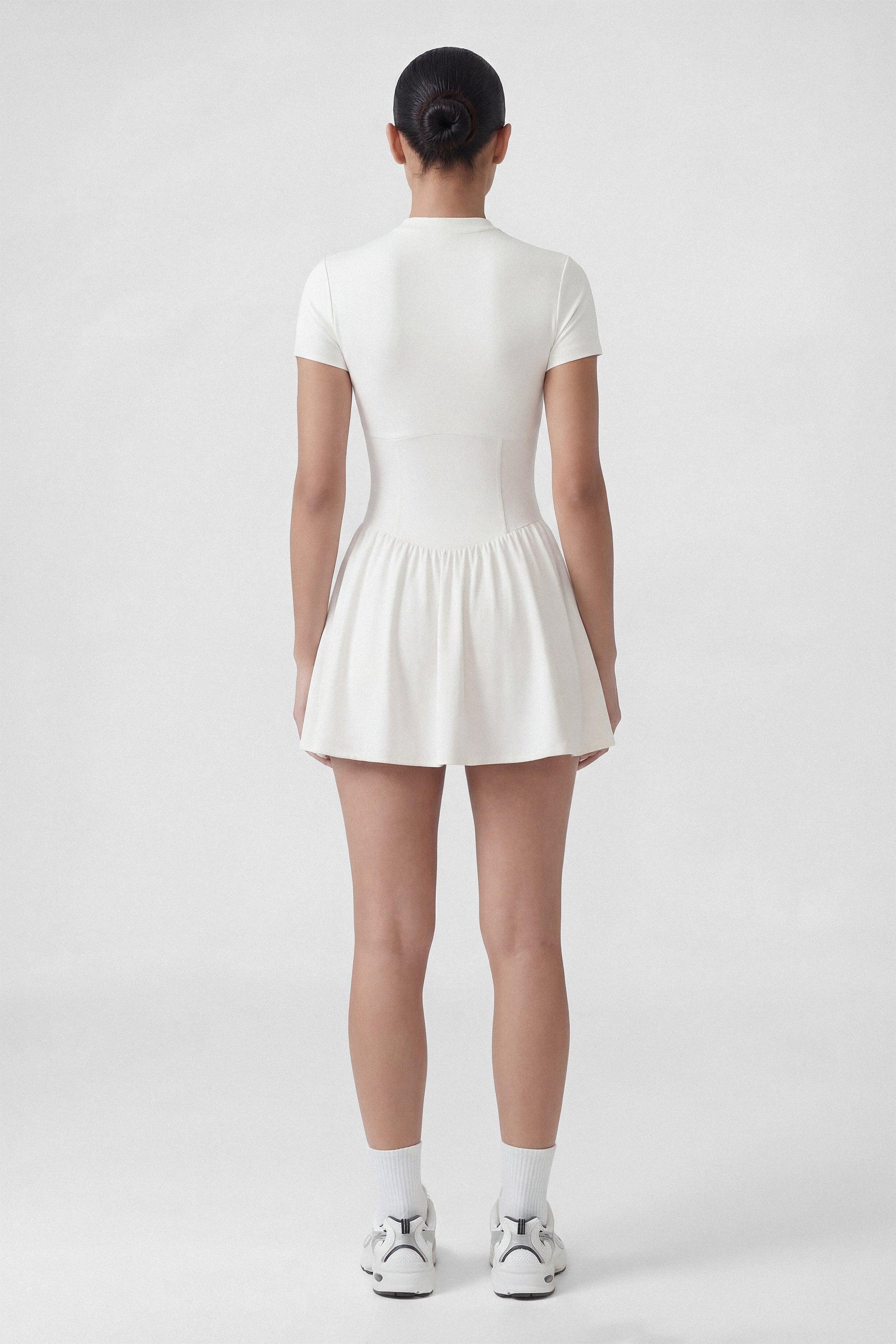 Precision Play Golf Dress in White