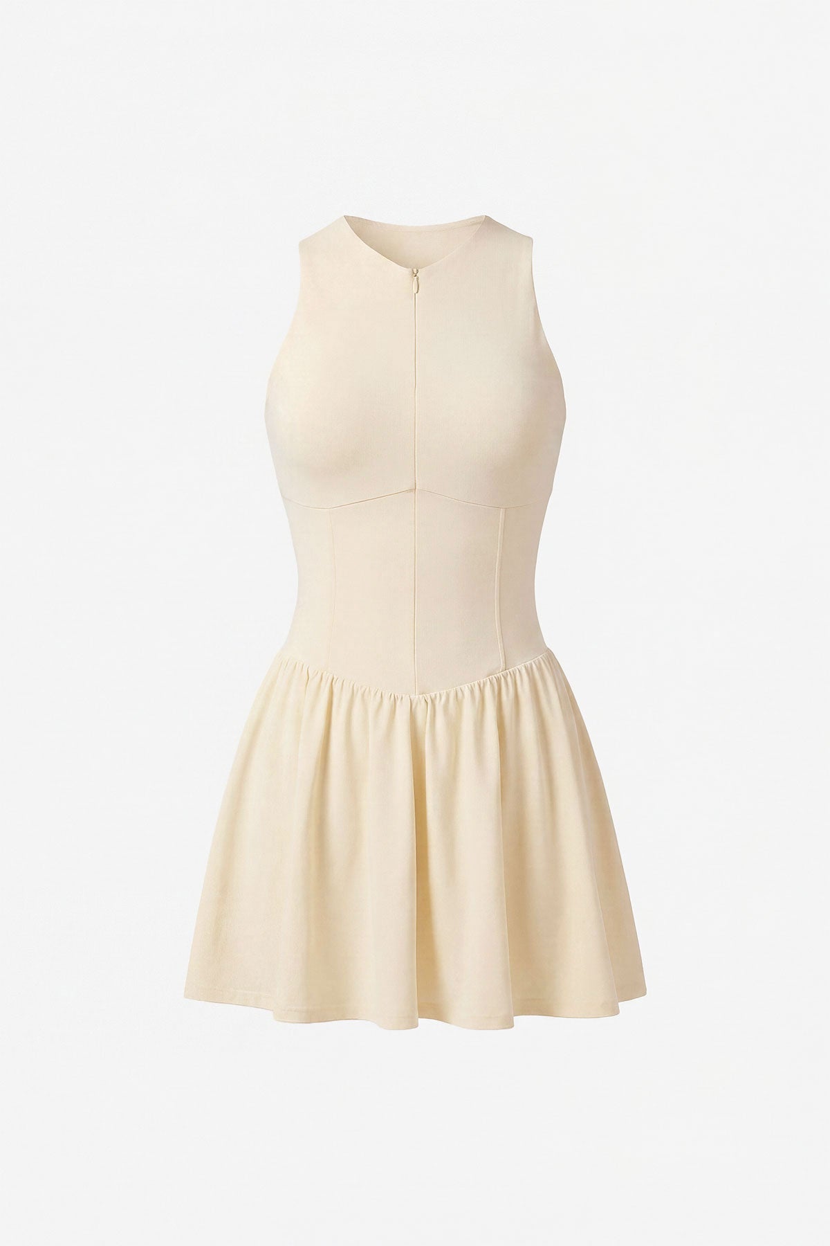 Match Mode Tennis Dress in Butter Yellow