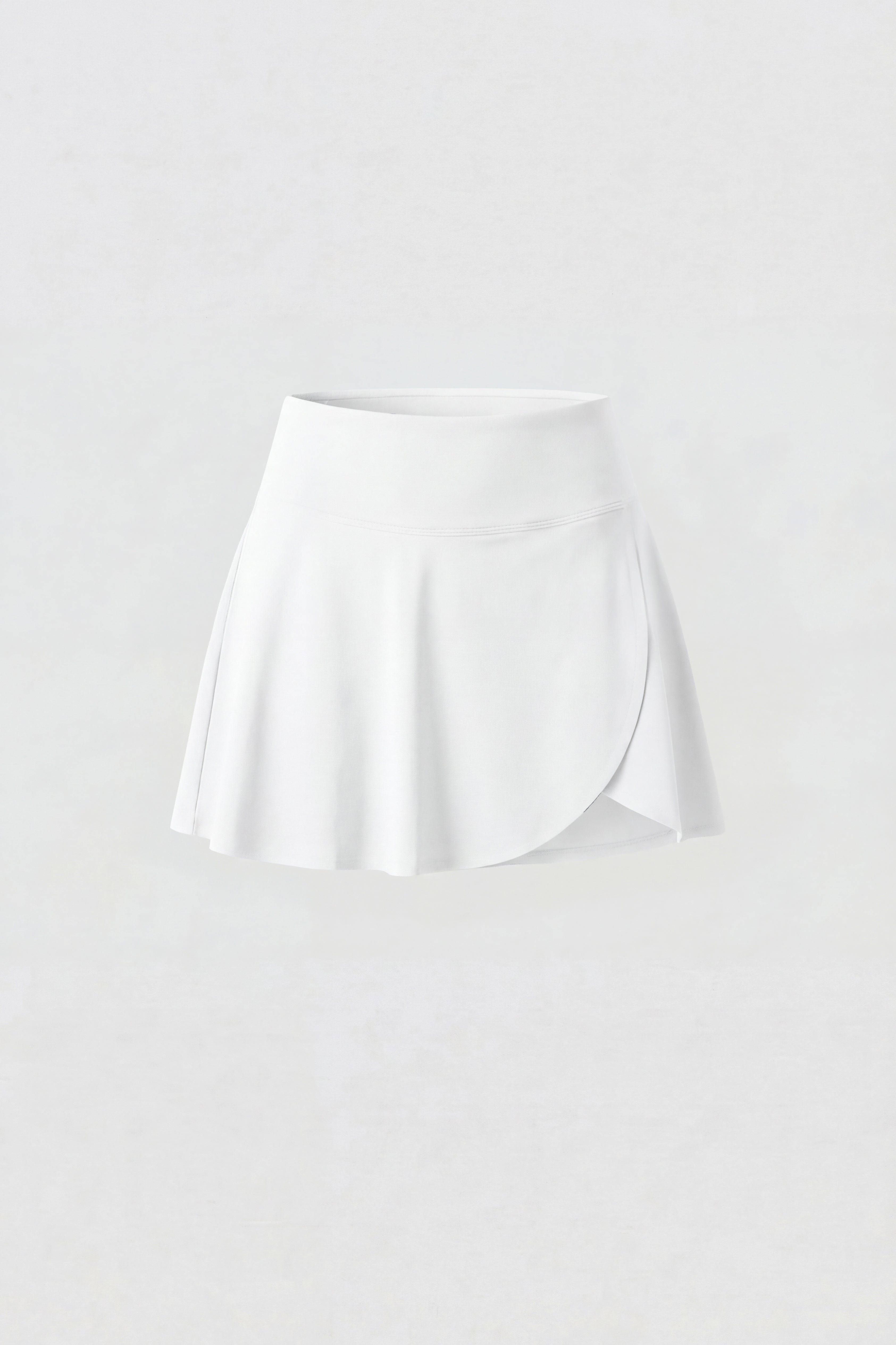 Precision Swing Tennis Skirt in White
