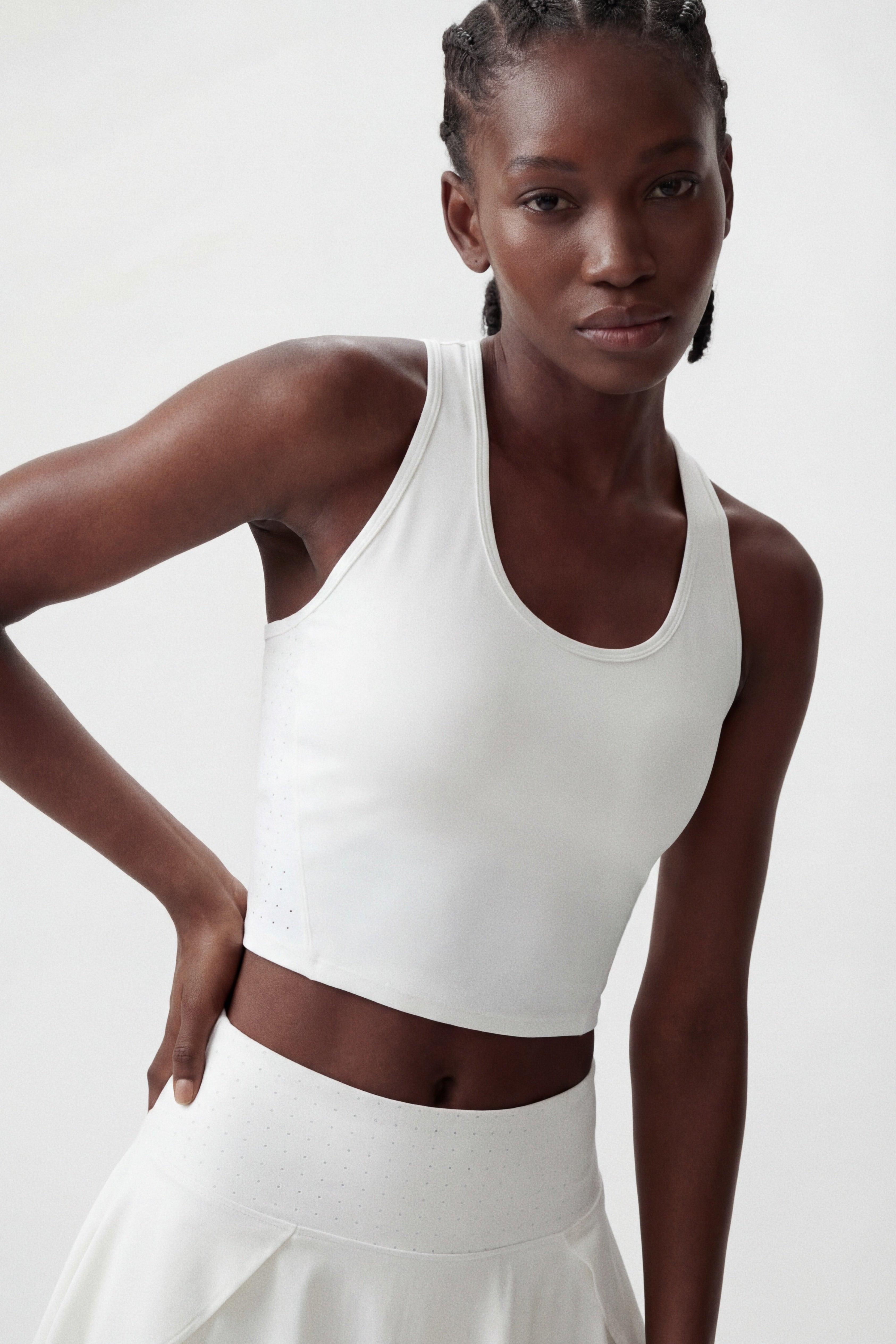 Tiebreaker Tennis Crop Top