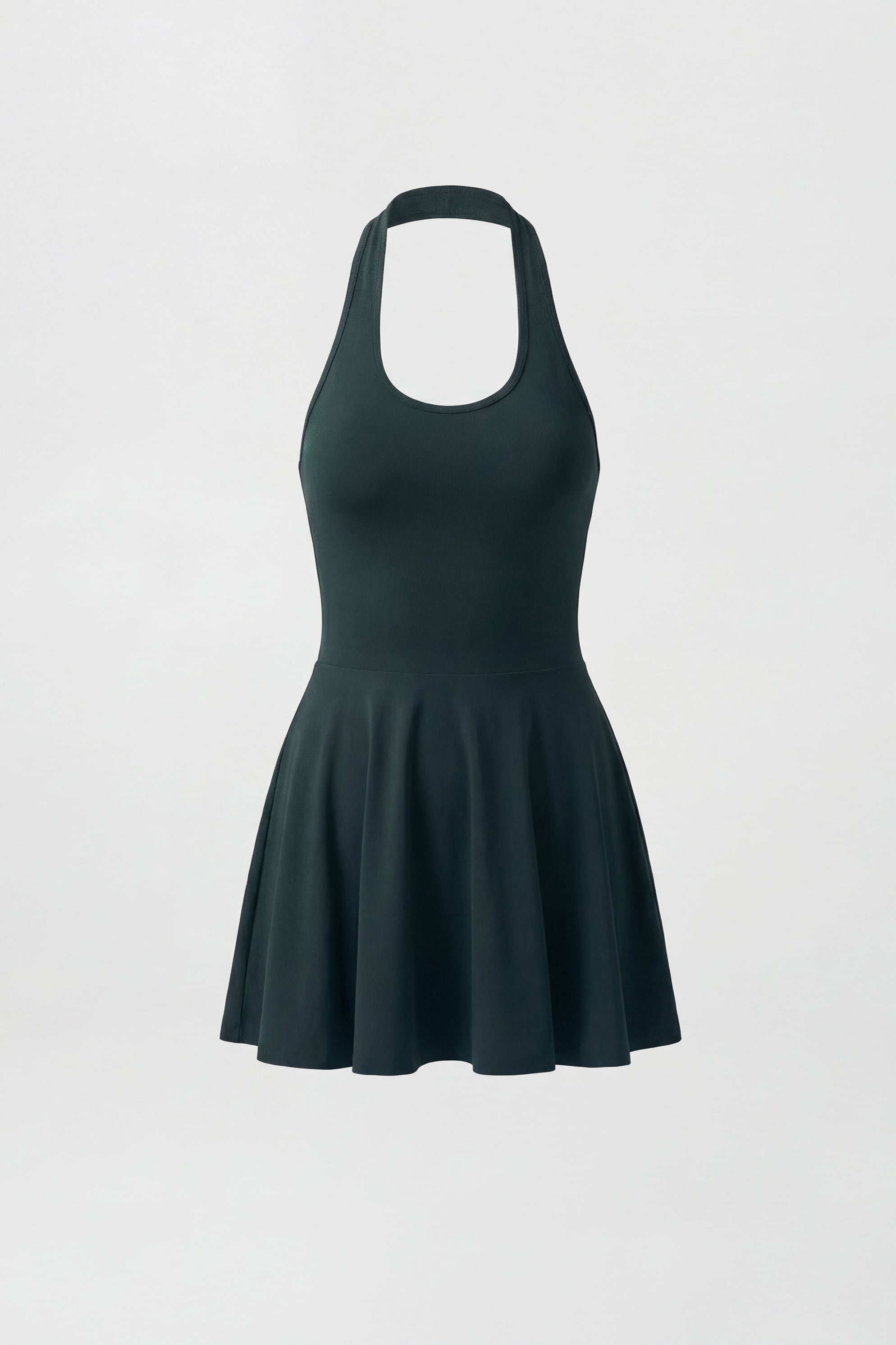 Back Nine Black Golf Dress with Built-In Shorts | Common Player