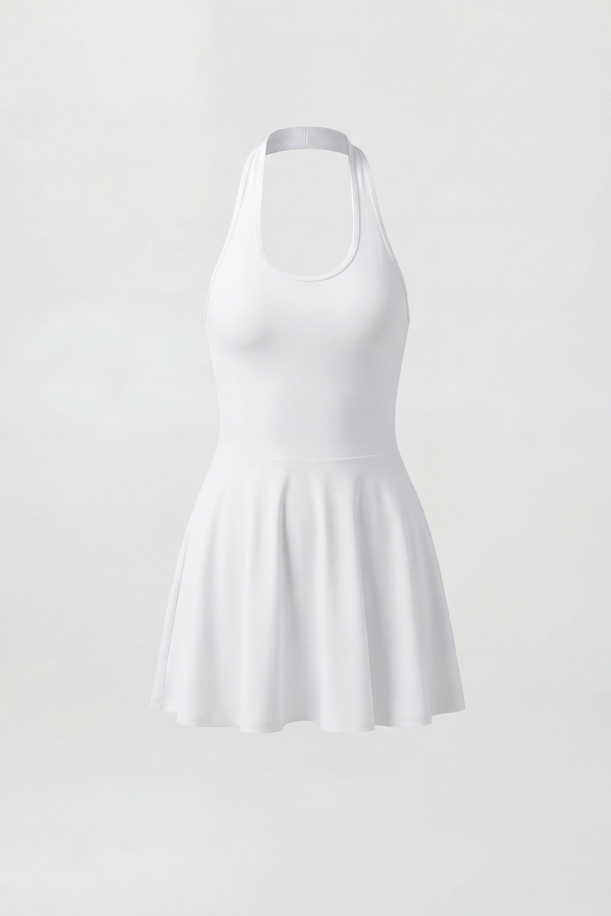 Back Nine Golf Dress in White