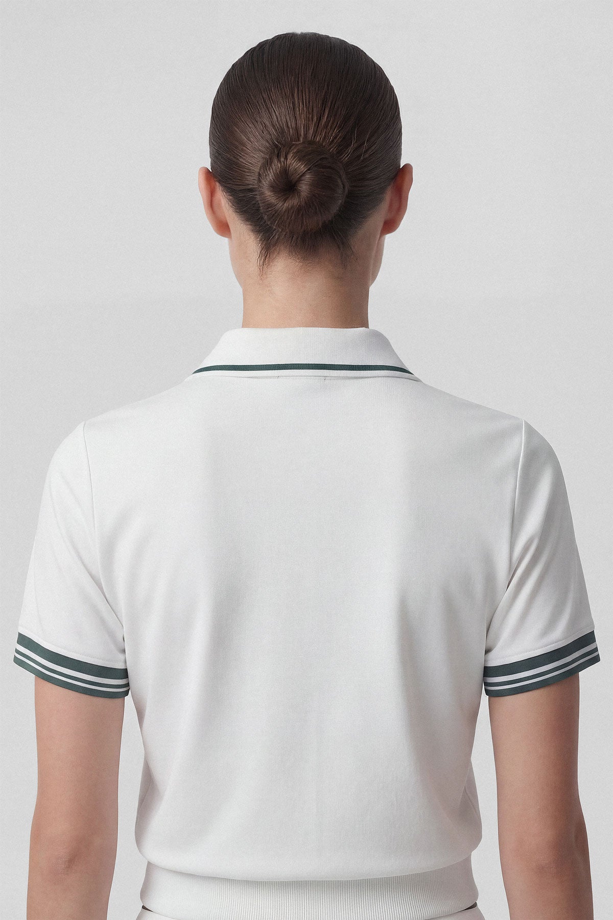 Clubhouse White Golf Polo Top | Common Player