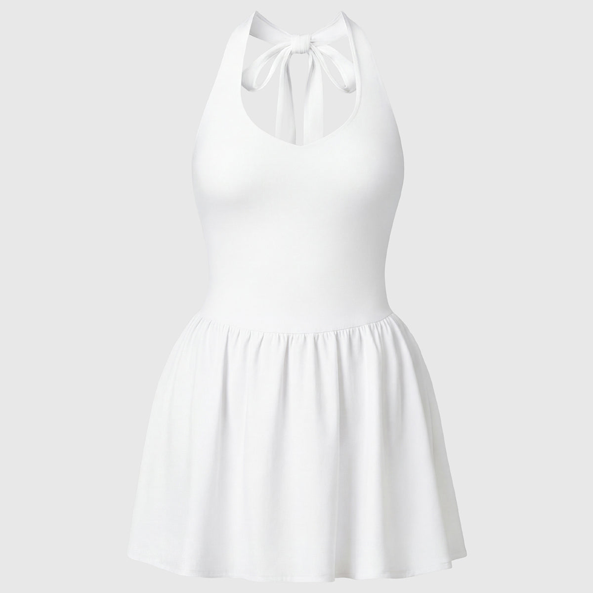 american apparel white skater dress American Apparel Skater Dress Women Size Small Pink Long Sleeve Indie Sleaze