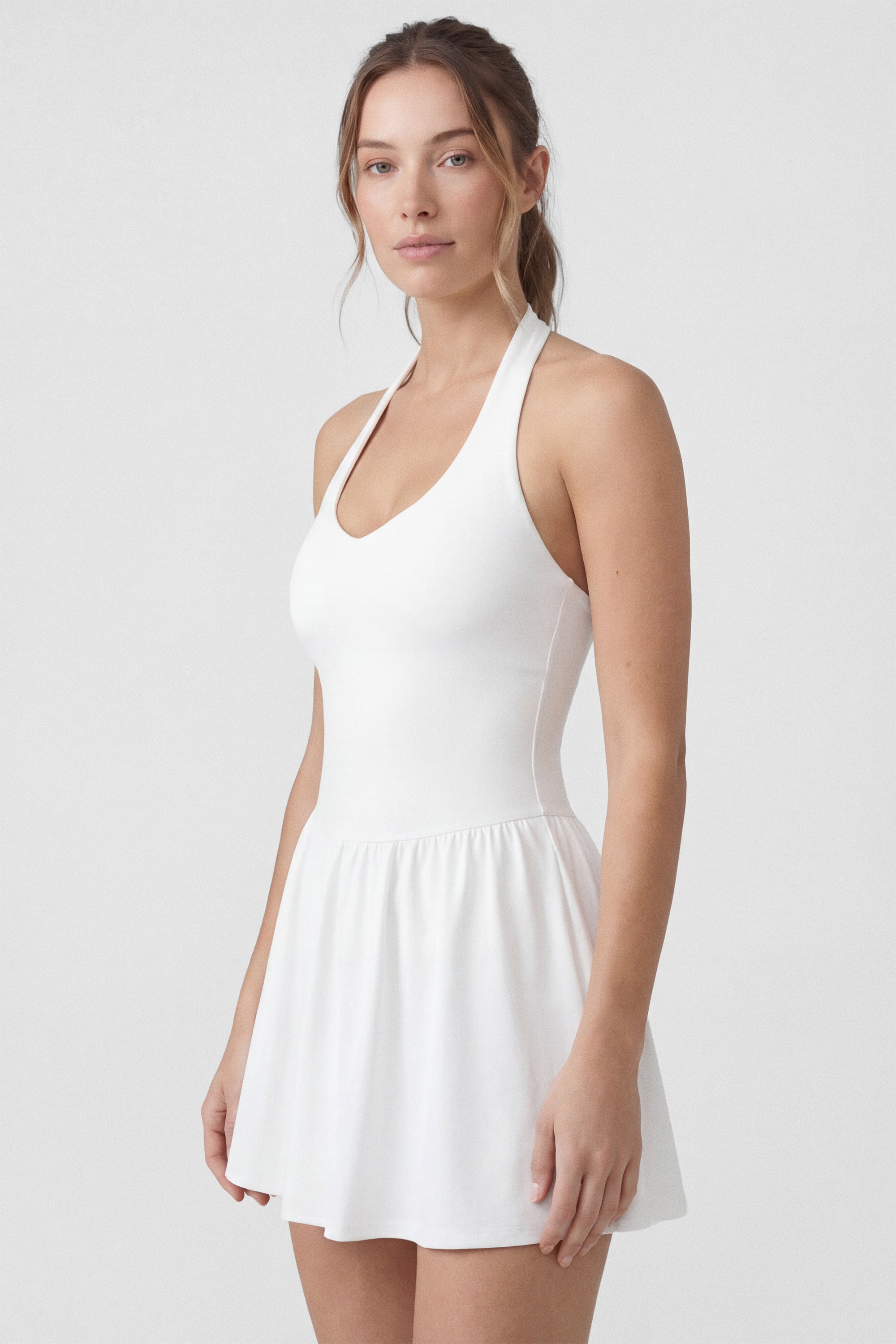 Ace Affair Tennis Dress in White