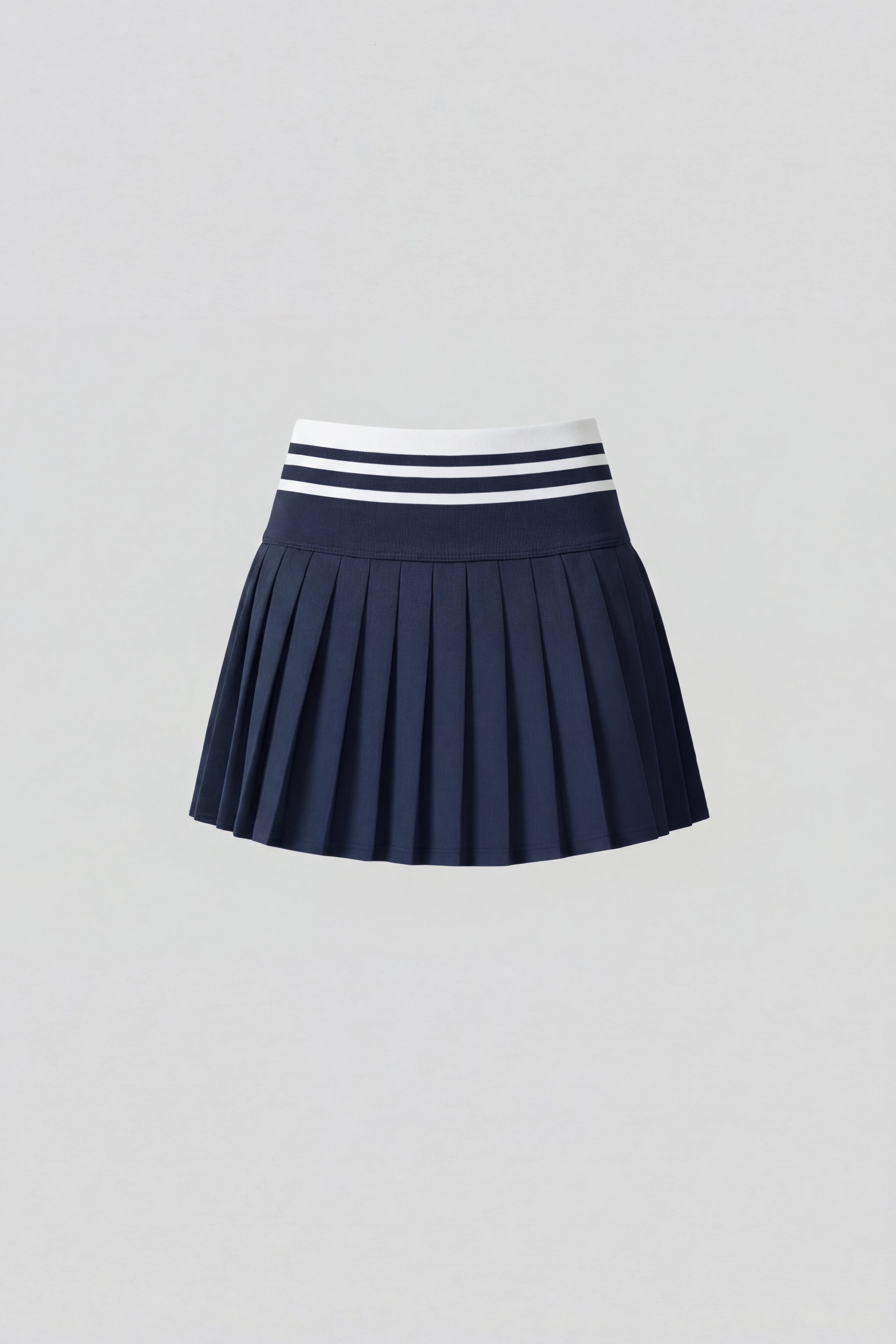 Match Point Pleated Tennis Skirt in Navy